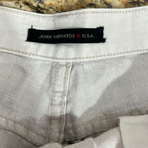 John Varvatos Classic Straight Light Gray Pants With Pockets Size 34 - Picture 6 of 11